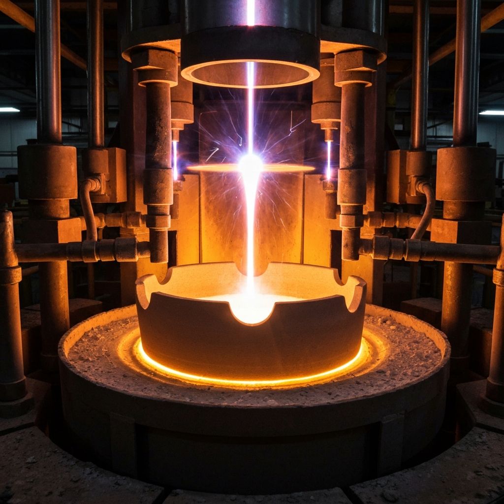 Plasma ceramic fusion process at 30,000°F