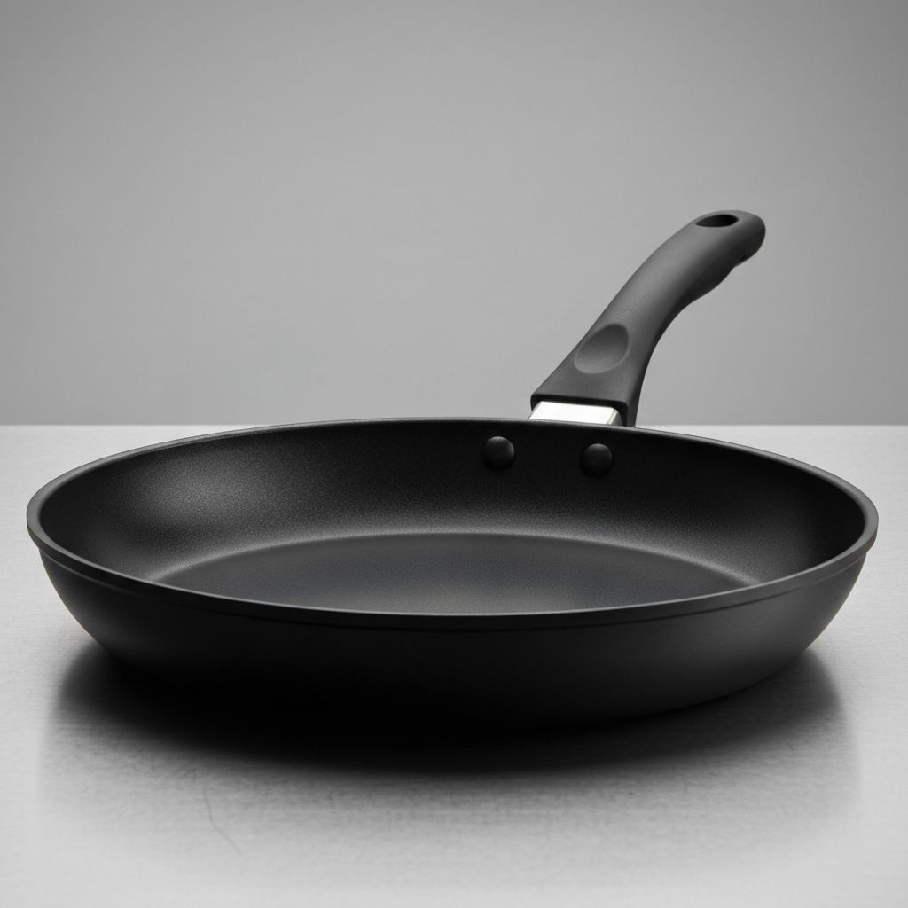 Ninja NeverStick cookware in action - eggs sliding effortlessly